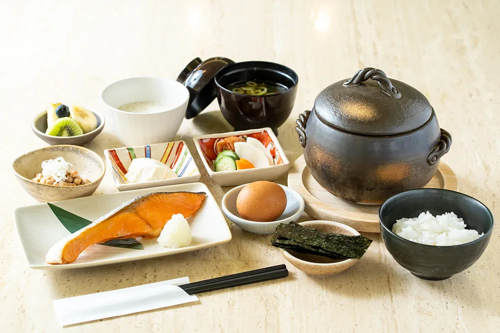 軽井沢の朝食
