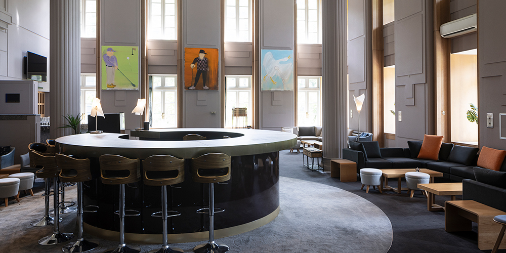 軽井沢倶楽部ラウンジ